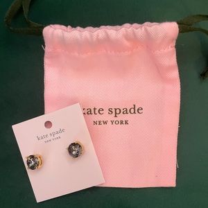 Kate Spade Black Diamond Earrings